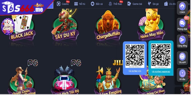 Mở trình duyệt Safari trên iPhone để tiến hành tải app S66